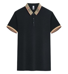 Camisas Polo Personalizadas al por Mayor para Hombre, de Color Sólido, Manga Corta, con Logotipo Bordado, Camisetas de Golf Blancas de Alta Calidad - Product Image 1