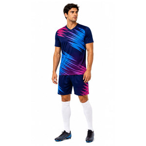 Uniforme de Fútbol con Diseño Atlético Premium, Mangas Cortas, Color Personalizado y Secado Rápido para Clubes Deportivos y Escuelas para Adultos - Product Image 2