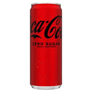 Coca Cola Zero Azúcar, Lata de 330 ml, Bebida Gaseosa Sin Azúcar, Refresco Frío, Suministro para Fiestas, Stock Fresco Garantizado ! - Product Image 3