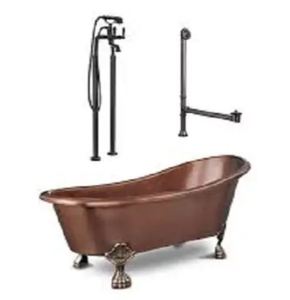 Antique Copper Freestanding <b>Bath</b> Tub Single Slipper Luxury Antique Copper Freestanding <b>Bath</b> Tub Single Slipper Luxury - Product Image 4