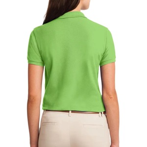 Polos de tennis personnalisés à col pour femmes, vente en gros, chemises de golf vierges pour femmes, fournisseur OEM de hauts respirants à manches courtes pour femmes - Product Image 6