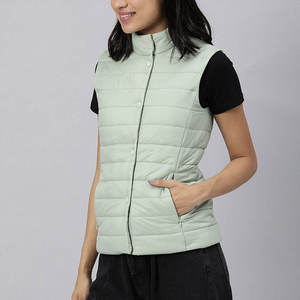 Chaleco Acolchado Casual de Punto para Mujer, Sin Mangas, Ligero, Transpirable y Ecológico, Ideal para el Invierno y Uso Diario - Product Image 6