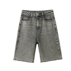 Comfortable Mid Rise Casual <b>Drawstring</b> <b>Jeans</b> Shorts for <b>Men</b> Hot Shorts 100% Cotton Quick Dry Modern Look Daily Outdoor - Product Image 1