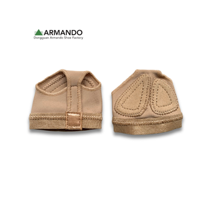 Chaussures de danse OEM à demi-semelle en maille et daim pour la danse lyrique et contemporaine, avec logo personnalisé, petit MOQ, fabricant - Product Image 1