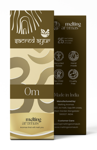 Varillas de Incienso de Bambú Orgánico Aromático y Ecológico OM - Product Image 2
