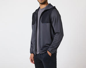 Chaqueta Cortavientos Ligera de Nailon y Poliéster para Hombre, con Logotipo Personalizado, Ropa Deportiva Impermeable para Invierno - Product Image 3