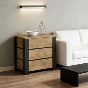 Comodino con Spazio di Archiviazione, Tavolino Versatile per Caffè, Tè o Divano, Perfetto Comodino da Notte - Product Image 2