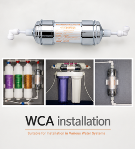 Activateur d'ions hydrogène coréen certifié WCA – Filtre à eau magnétique domestique 300 GPD en plastique, connexion facile, contact direct - Product Image 6