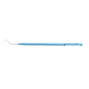 Phaco Chopper pour technique de hachage croisé, longueur 120 mm, manche rond en titane, instrument microchirurgical ophtalmique de précision - Product Image 1