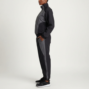 Ensemble de survêtement coupe-vent pour femme, design confortable, idéal pour la gym, les activités de plein air et les tenues décontractées, vêtements de sport haut de gamme en deux pièces - Product Image 4