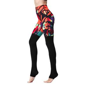 Nouveau style tendance : Leggings de sport taille haute pour femme, idéaux pour le yoga, la gym et le jogging – Extensibles dans les quatre sens (Spandex/Nylon) - Product Image 3