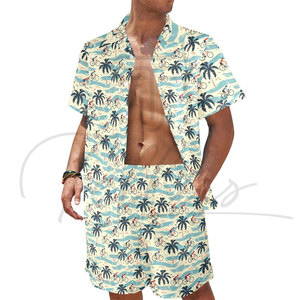 Camisa de Playa de Manga Corta para Hombre, OEM, Camisas Tropicales de Verano, Camisa Hawaiana Estampada para Hombre, Ropa de Verano Moderna para Hombre - Product Image 1