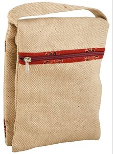 Bolso Bandolera de Yute Hecho a Mano, Bolso de Hombro Moderno para Chicas y Mujeres - Product Image 4