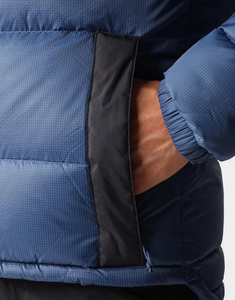 New Arrival Men Blue Black Puffer Jacket Winter Thick Warm <b>Bubble</b> <b>Coat</b> Casual Windproof Outdoor Streetwear Quilted Outerwear - Product Image 5