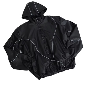 Nouvelle Veste Coupe-Vent 2026 Personnalisable avec Logo, Imperméable, Légère en Polyester et Nylon, pour Hommes, Survêtements de Sport, Veste d'Extérieur - Product Image 5