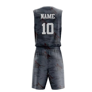 Uniforme de basketball personnalisé OEM/ODM, sans manches, respirant, 100% polyester, avec bretelles réglables, unisexe, sublimation sur le devant - Product Image 5