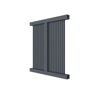 Panneau de clôture en aluminium thermolaqué série 6000 avec détails CNC et style décoratif - Product Image 6