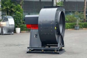 Ventilateur centrifuge à entraînement direct pour extraction de fumée CEP-3.1-848D, résistant à la chaleur, pour pressurisation d'ascenseurs ou de cages d'escalier, idéal pour les sous-sols - Product Image 4