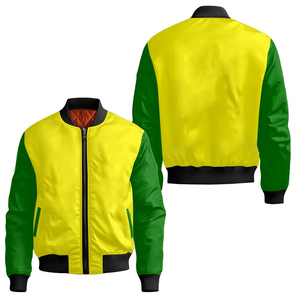 New Arrival Two Tone Bomber Women <b>Jacket</b> Embroidered Patch Zip Up Varsity Collage <b>Jacket</b> Custom Greek Letter Logo Sorority - Product Image 4