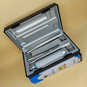 Laryngoscope Miller à fibre optique, 3 lames (2-3-4), ensemble pour adulte, poignée de qualité supérieure, acier inoxydable, autoclavable, ISO 13485 CE - Product Image 5