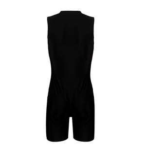 Traje de Baño de Una Pieza para Mujer, Deportivo, Adelgazante, Transpirable, con Estampado Paisley, 100% Poliéster - Product Image 4