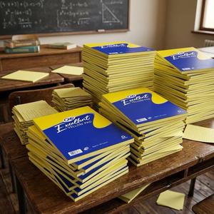 Bloc de Notas Amarillo Legal de Excelente Calidad, 80 Hojas, Papelería para la Escuela y Oficina, Venta al por Mayor, Bloc de Notas de Primera Calidad - Product Image 5