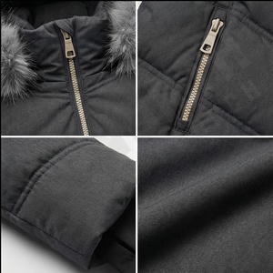 Parka acolchada impermeable ecológica de longitud Regular para mujer de invierno al mejor precio, chaqueta a prueba de viento con forro de fibra de bambú frontal - Product Image 4