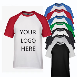 T-shirts de haute qualité pour hommes, grandes tailles, impression personnalisée, col rond, manches courtes, 100% coton, t-shirts unis pour hommes - Product Image 4