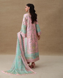 Ensemble Salwar Kameez imprimé en viscose pour femme, style soirée, toutes saisons, qualité supérieure, infroissable, référence 603 - Product Image 2
