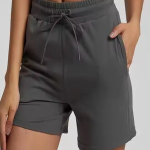 กางเกงขาสั้นลำลองคุณภาพสูงปี 2026 สำหรับผู้ชายและผู้หญิง ผ้าฝ้าย 100% เฟรนช์เทอร์รี่ กันยับ มีเชือกผูก ลายพิมพ์ - Product Image 2