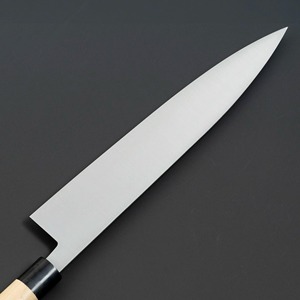 Cuchillo de Chef Japonés Hecho a Mano, Estilo Moderno, Hoja de Acero Inoxidable de 9.5 Pulgadas, Mango de Madera Ambidiestro, Forjado a Mano, Extra Afilado - Product Image 3
