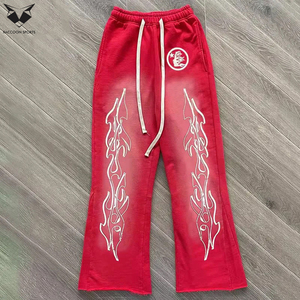 Pantalones Deportivos de Algodón 100% de Alta Calidad con Logotipo Personalizado en Diferentes Colores, Diseño Único, Estilo Urbano, Pantalones de Chándal para Hombre - Product Image 4