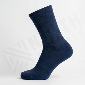 Calcetines de Algodón para Hombre, Sólidos, Transpirables, Deportivos, Casuales, para Correr, Gimnasio, Suaves, Cómodos, para Uso Diario, Largo hasta la Pantorrilla, Color Personalizado - Product Image 3