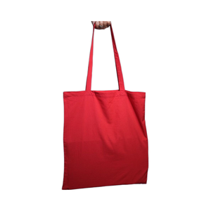Custom Printed Logo Personalized Eco-Friendly Cotton Tote <b>Bags</b> with Drawstring Closure for Promotional Shopping-<b>Medium</b> <b>Size</b> - Product Image 1