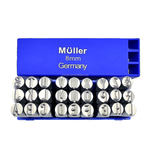 Industrial Grade 8mm Classic Alphabet Punch <b>Set</b> CR-V Material 27 PCS/<b>SET</b> Customizable OEM & ODM <b>Hand</b> <b>Tools</b> for German Letter - Product Image 1