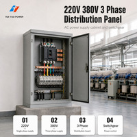 Armoire de distribution d'énergie 220V 380V CA, Tableau de distribution basse tension triphasé, Panneau de commutation