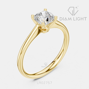 0.86CT <b>Cushion</b> Cut Fine Jewelry IGI Certified 14KT <b>White</b> Gold Wedding Ring Lab Grown Diamond Engagement Wedding Anniversary Gift - Product Image 6
