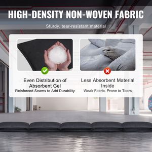Confezione da 6 Sacchi Barriera Antiallagamento Attivabili ad Acqua per Uso Domestico in ABS Sicuro per Porte e Finestre - Product Image 4