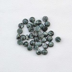 เซราฟีไนต์ธรรมชาติ6มม. เจียระไนแบบหลวมจากอัญมณีกึ่งมีค่าผู้ผลิตในราคาขายส่ง - Product Image 1