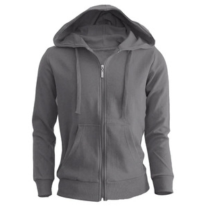 Men's Zipper Hoodie Sweatshirt 100% Cotton Winter Breathable Eco-Friendly Fleece Knitted Fabric Plain Dyed Long Sleeve <b>Design</b> - Product Image 4