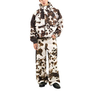 Ensemble survêtement homme personnalisé de haute qualité, imprimé vache, imperméable, coupe-vent, respirant, pantalon et veste en nylon de haute qualité - Product Image 1