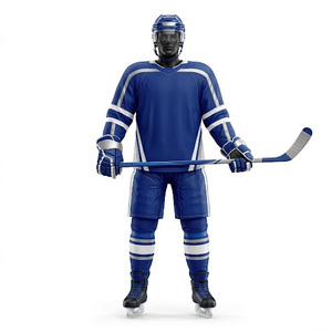Ice Hockey Match Uniform Elite Performance Jersey Pants <b>Socks</b> Team Sports Apparel 100% <b>Polyester</b> Customizable Team Name Unisex - Product Image 1