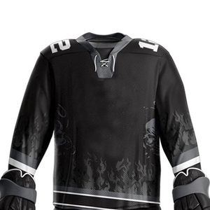 Uniforme de Hockey sobre Hielo de Poliéster para Hombre y Mujer, Conjunto de Jersey y Pantalones con Logotipo Personalizado, Proveedor OEM - Product Image 4