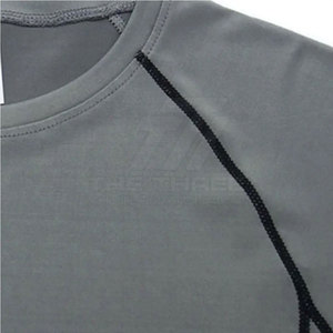 Camiseta Deportiva Elástica Transpirable de Secado Rápido Ecológica de Primera Calidad para Hombre para Fisicoculturismo Entrenamiento en Gimnasio Ajuste Cómodo Completo - Product Image 6