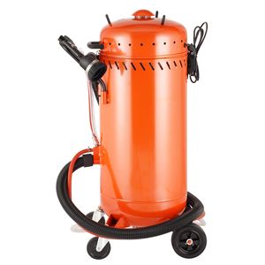 28 Gallon Dustless <b>Sandblaster</b> 1200W Built-in Vacuum System Abrasive Recycle 60 Inch Vacuum Sand Blaster - Product Image 4