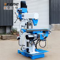 Machine de fraisage et de perçage verticale de haute précision ZX7550CW avec broche MT4 et alimentation automatique des outils