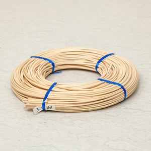 Material de mimbre para muebles a precio económico: rollos de núcleo de caña de ratán blanqueado y natural en espiral. - Product Image 5