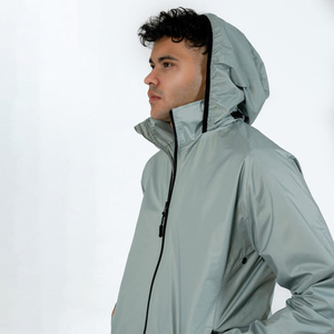 Chaqueta Cortavientos Casual Impermeable para Hombre con Logotipo Personalizado 2026, Transpirable, con Cremallera y Malla Interior, para Exteriores - Product Image 3