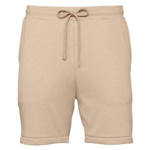 Breathable Lawd Sports Mens Solid Cotton Fleece Bermuda Shorts Casual Summer Streetwear Lightweight Elastic Waist Fashionable - Product Image 4