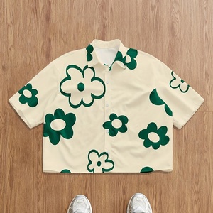 T-shirts Homme Oversize Imprimés Hip Hop Urbain – Vêtements Décontractés Streetwear Jeunesse – Vente en Gros - Product Image 5